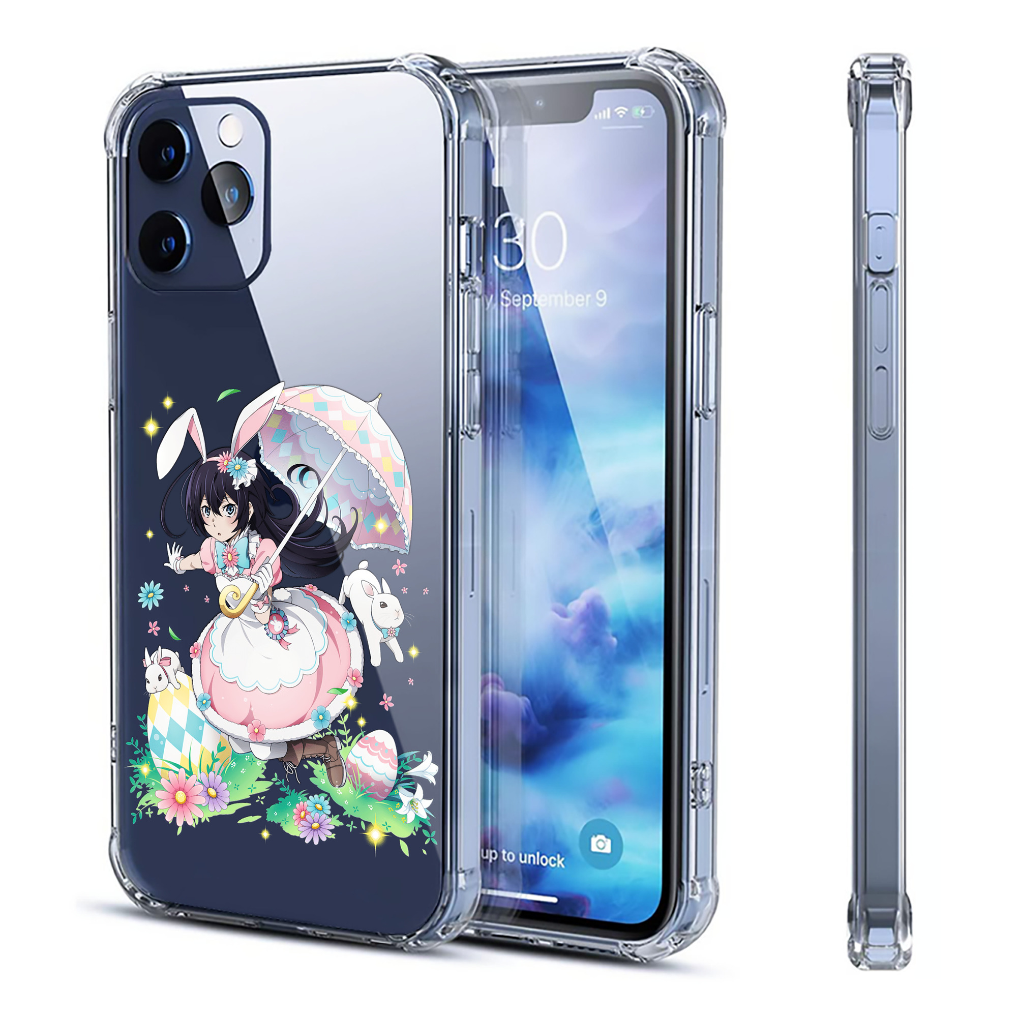（画像用） 文豪ストレイドッグス Bungo Stray Dogs 【iPhone 12シリーズ対応】透明スマホケース（クリアソフトケース）